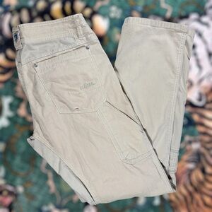 Kuhl Radikl Cargo Pants Mens 32x34 Hiking Outdoor Stretch Pockets Beige Mens